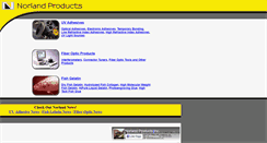 Desktop Screenshot of norlandprod.com